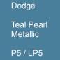 Preview: Dodge, Teal Pearl Metallic, P5 / LP5.